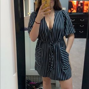 Navy and white dress!!!